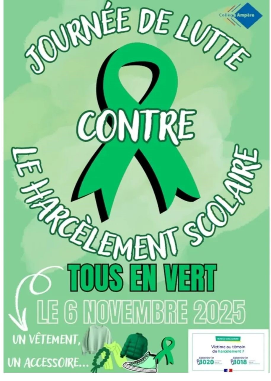 harcèlement scolaire VERT
